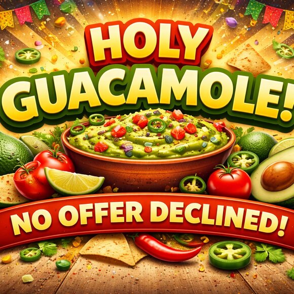 Tops - Holy Guacamole! No offer declined.